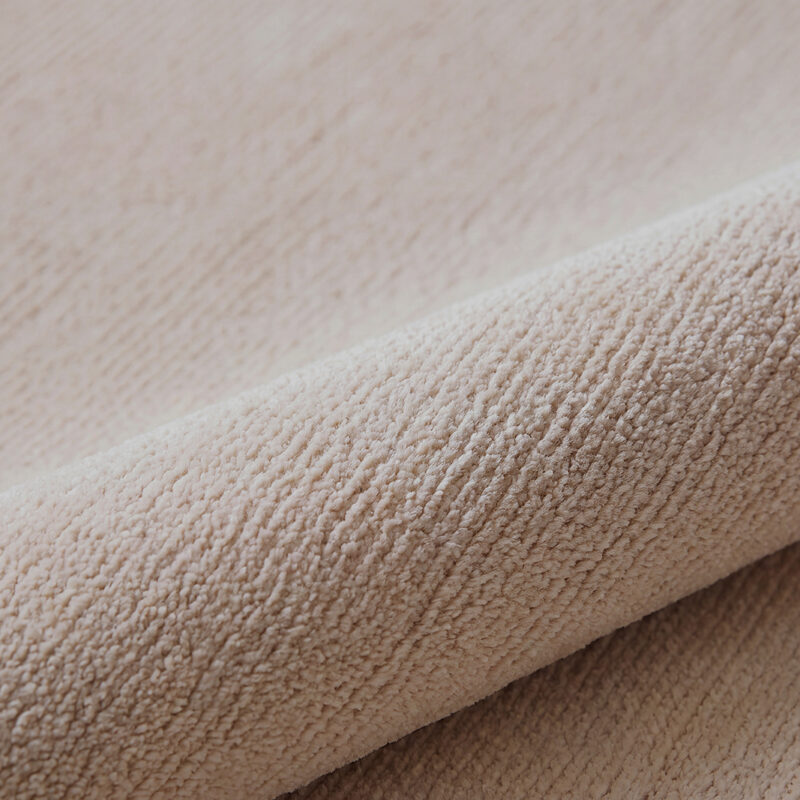 LABEL51 Vloerkleden Mila - Taupe - Polyester - 200x200 cm - Rond Polyester