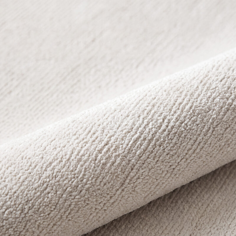 LABEL51 Vloerkleden Mila - Ivoor - Polyester - 200x200 cm - Rond Polyester