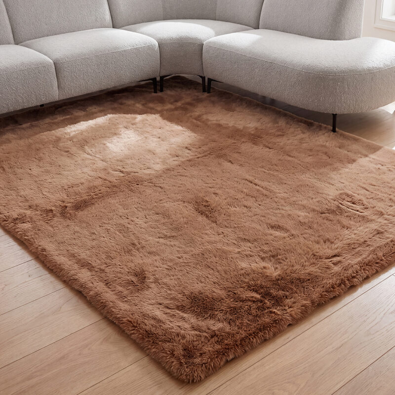 LABEL51 Vloerkleden Indy - Chocolate - Polyester - 200x290 cm