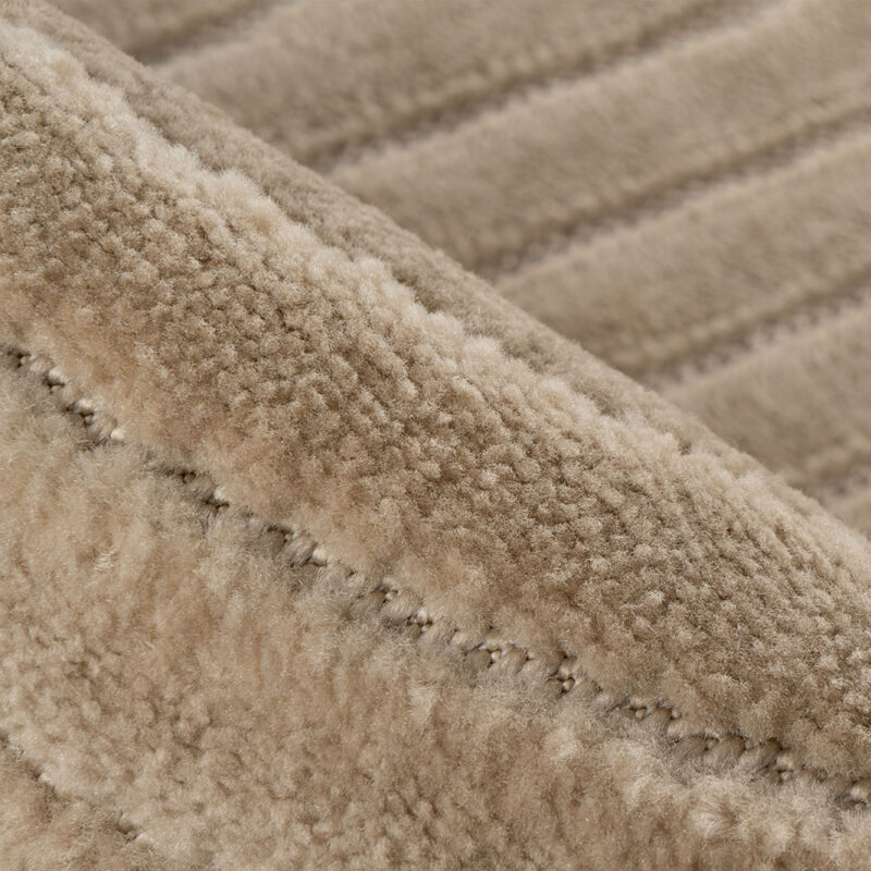 LABEL51 Vloerkleden Varo - Beige - Polyester - 200x290 cm Polyester