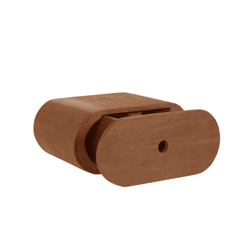 LABEL51 Wandplanken Rise - Nature Smooth - Mangohout - 45 cm Mangohout