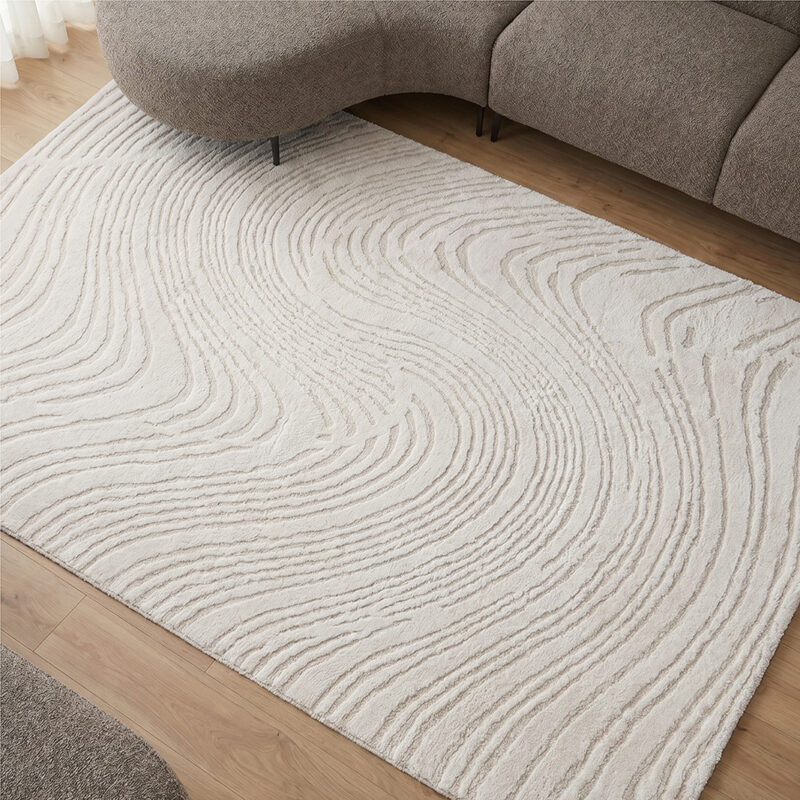 LABEL51 Vloerkleden Nola - Ivoor - Polyester - 200x290 cm