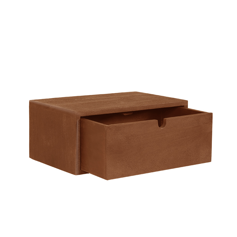 LABEL51 Wandplanken Hover - Nature Smooth - Mangohout - 45 cm Mangohout
