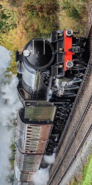 Strandlaken Stoomtrein - 70 x 140 cm - 100% katoen