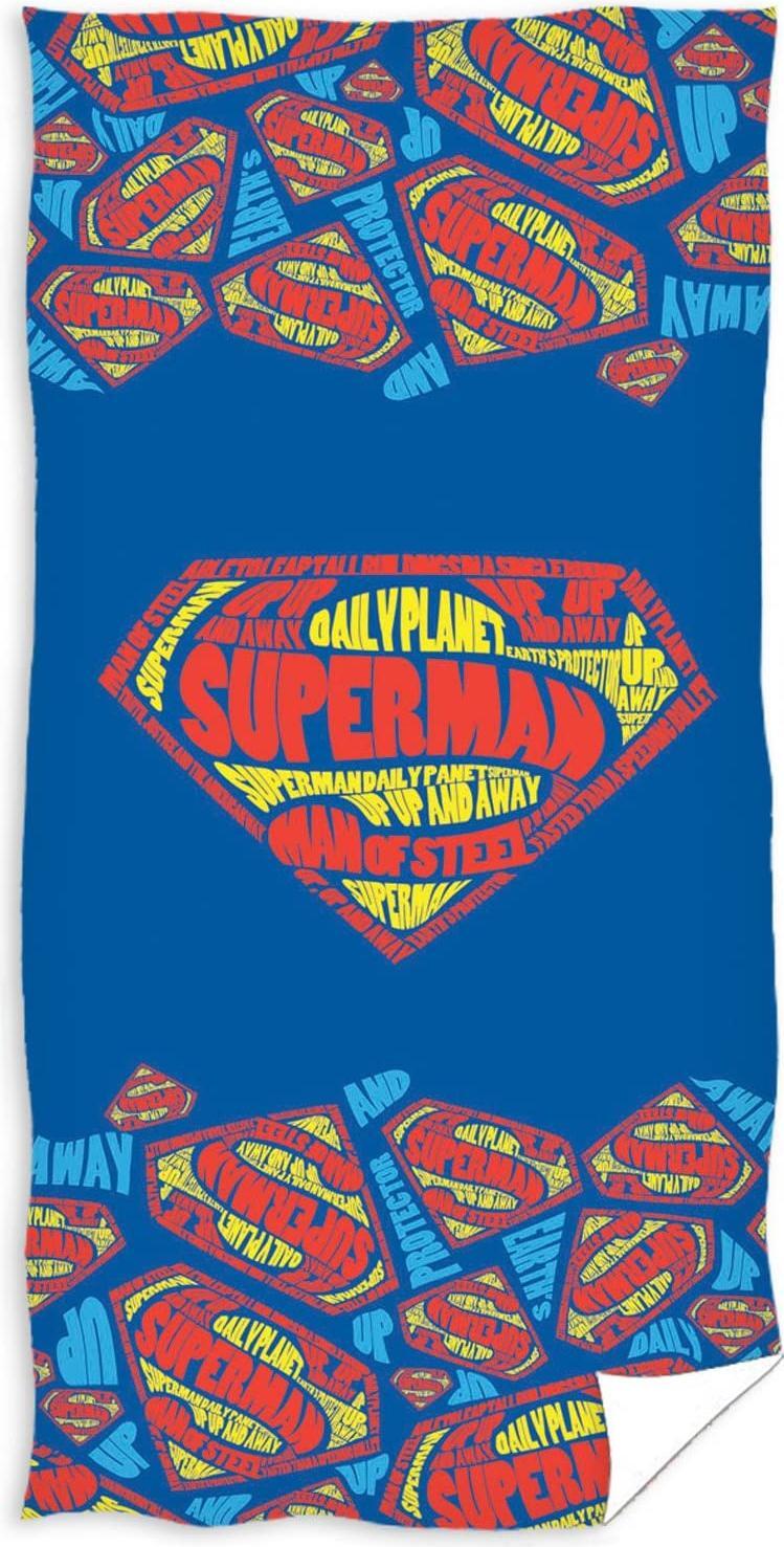 Superman Handdoek - 70 x 140 cm - Katoen